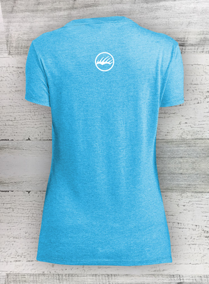 WOMEN’S PERFECT TRI ® TEE - CIRCLE SERIES - Walleye Tuff
